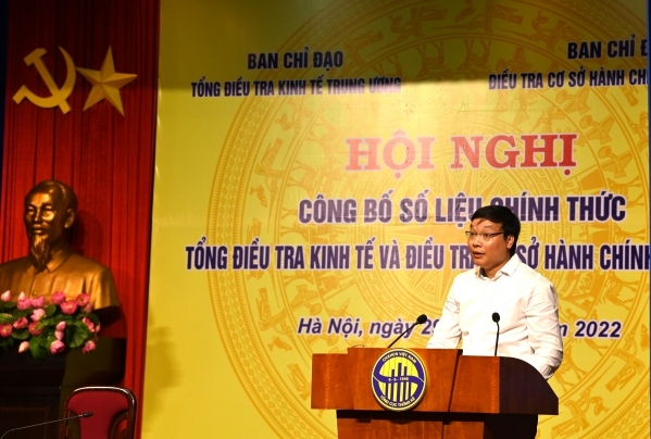 Công bố kết quả chính thức Tổng điều tra kinh tế và Điều tra cơ sở hành chính năm 2021 Công bố kết quả chính thức Tổng điều tra kinh tế và Điều tra cơ sở hành chính năm 2021