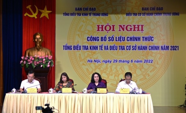 Công bố kết quả chính thức Tổng điều tra kinh tế và Điều tra cơ sở hành chính năm 2021 Công bố kết quả chính thức Tổng điều tra kinh tế và Điều tra cơ sở hành chính năm 2021
