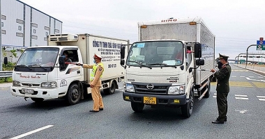 Không kiểm tra giấy xét nghiệm Covid-19 với người vận chuyển hàng hoá trong nội tỉnh