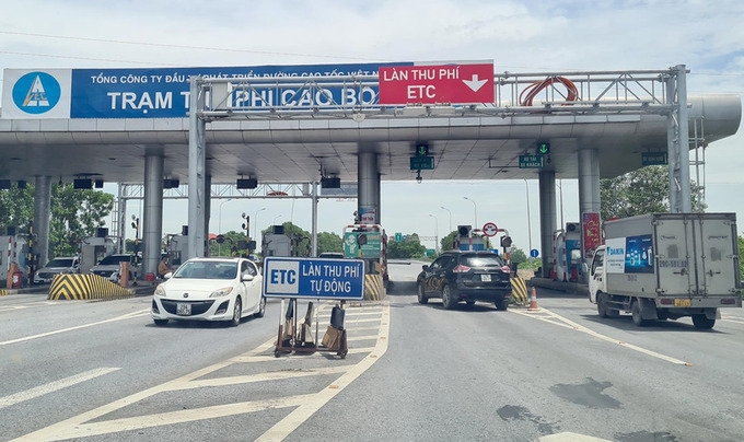 Từ ngày 1/8, thực hiện thu phí ETC hoàn toàn trên tất cả các tuyến cao tốc