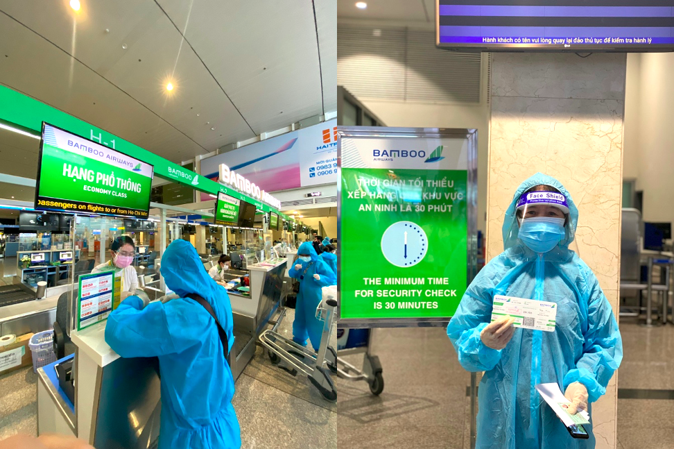 Bamboo Airways bay đưa người dân về Hà Tĩnh: Hành trình hồi hương hơn ngàn cây số Bamboo Airways bay đưa người dân về Hà Tĩnh: Hành trình hồi hương hơn ngàn cây số