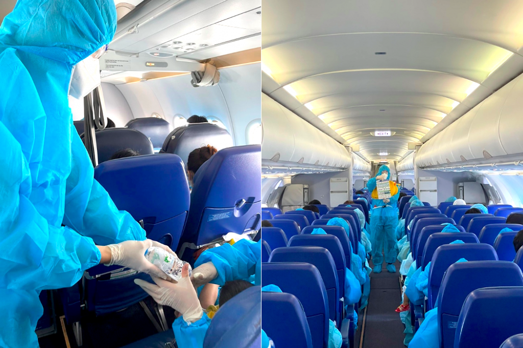 Bamboo Airways bay đưa người dân về Hà Tĩnh: Hành trình hồi hương hơn ngàn cây số Bamboo Airways bay đưa người dân về Hà Tĩnh: Hành trình hồi hương hơn ngàn cây số