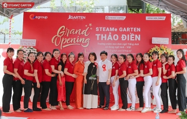 STEAMe GARTEN - hệ thống trường mầm non do Tập đoàn Egroup đầu tư mở rộng điểm trường sau đại dịch Covid-19
