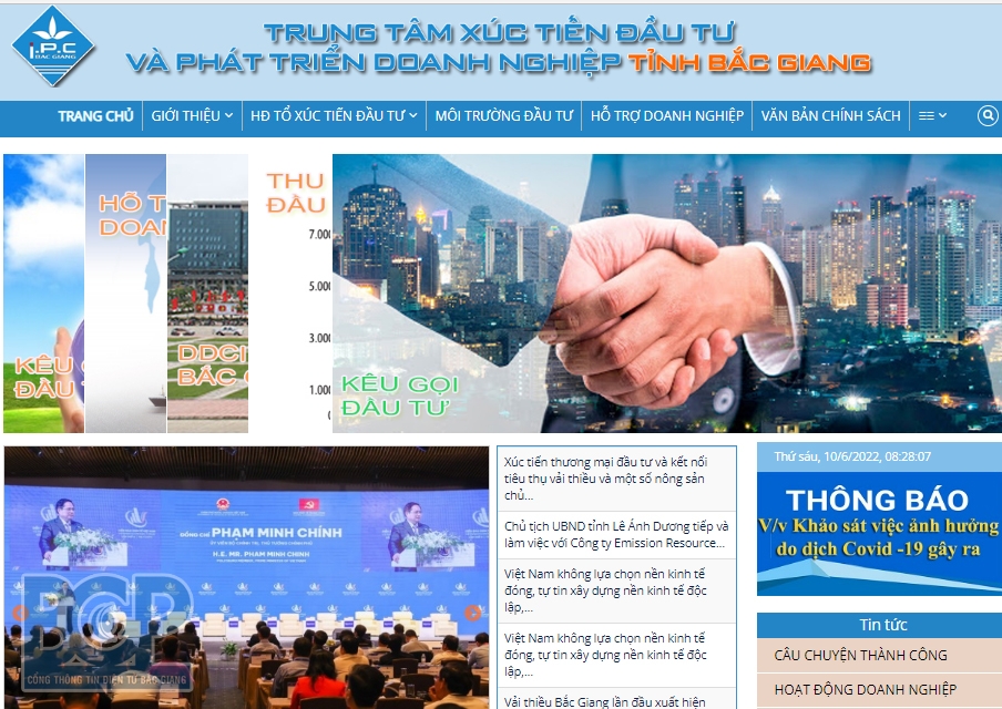 Bắc Giang tổ chức cuộc thi trực tuyến Tìm hiểu và sáng kiến về cải thiện môi trường đầu tư, kinh doanh năm 2022