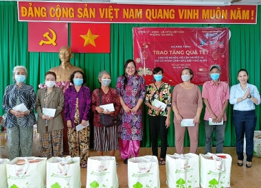 Tập đoàn Green+ hỗ trợ quà Tết cho người dân có hoàn cảnh khó khăn