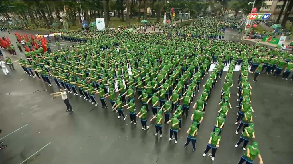 Bài tập “Vượt qua nỗi sợ nCoV” khởi động “Ngày chạy Olympic năm 2022 Bài tập “Vượt qua nỗi sợ nCoV” khởi động “Ngày chạy Olympic năm 2022