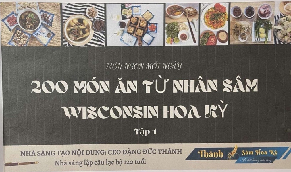 CEO Đặng Đức Thành và hành trình hơn 25 năm đi tìm và phát triển nhân sâm Wisconsin Hoa Kỳ CEO Đặng Đức Thành và hành trình hơn 25 năm đi tìm và phát triển nhân sâm Wisconsin Hoa Kỳ