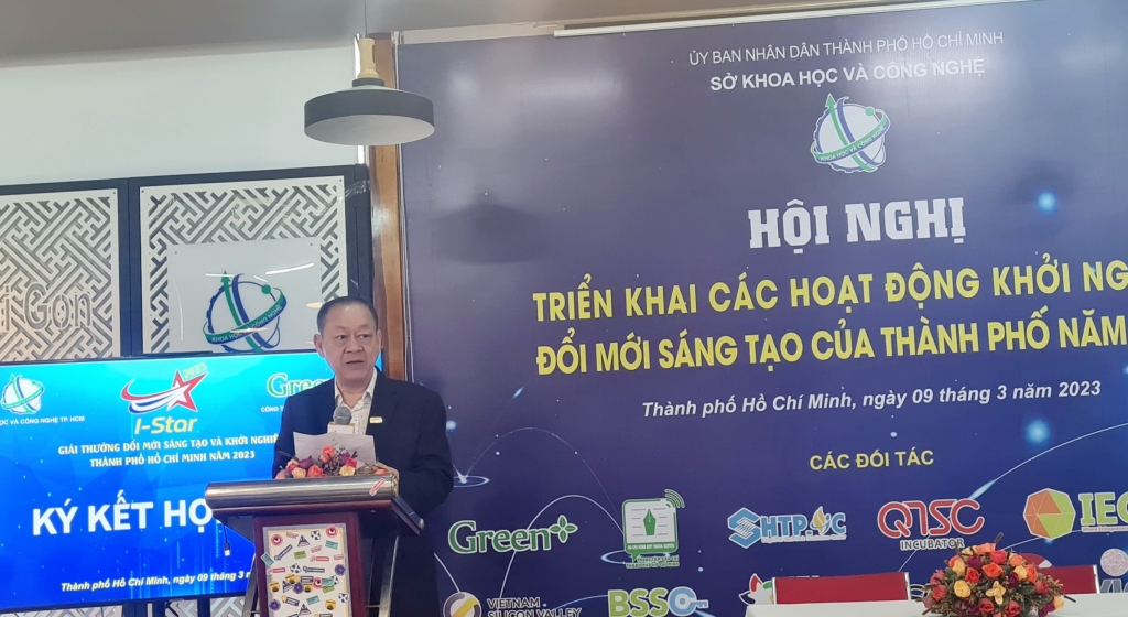 Tập đoàn Green+ tiếp tục đồng hành cùng Sở KH&CN TP. Hồ Chí Minh thúc đẩy khởi nghiệp Tập đoàn Green+ tiếp tục đồng hành cùng Sở KH&CN TP. Hồ Chí Minh thúc đẩy khởi nghiệp
