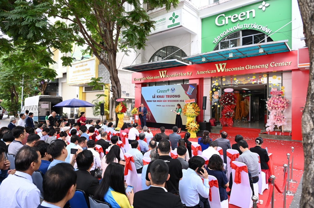Khai trương Trung tâm Nhân sâm Wisconsin Hoa Kỳ đầu tiên tại Việt Nam Khai trương Trung tâm Nhân sâm Wisconsin Hoa Kỳ đầu tiên tại Việt Nam