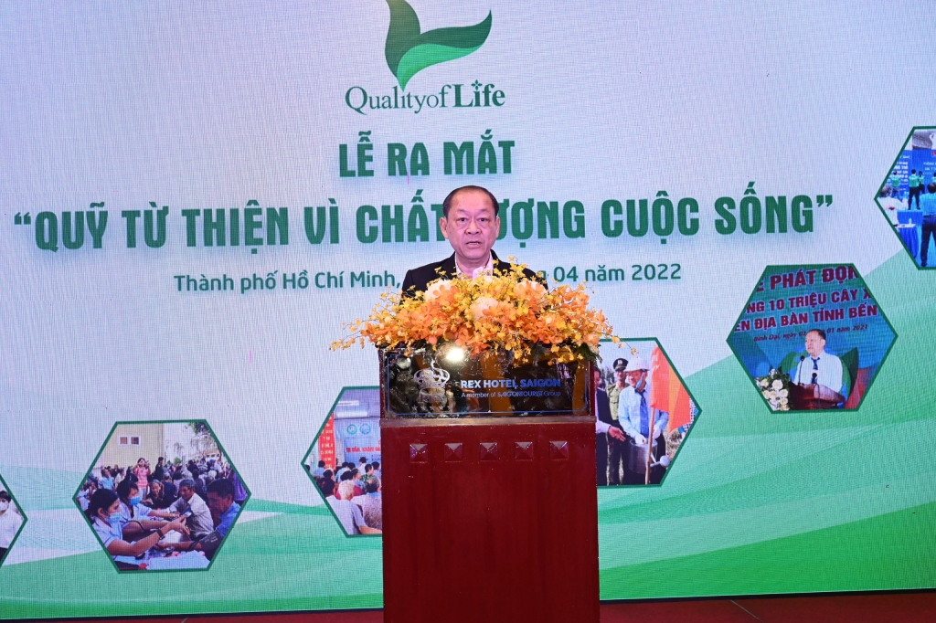 Ra mắt Quỹ từ thiện Vì Chất lượng cuộc sống Ra mắt Quỹ từ thiện Vì Chất lượng cuộc sống
