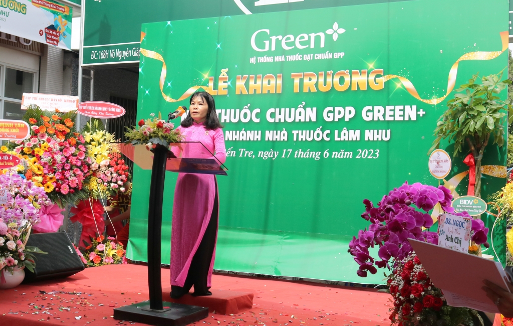 GREEN+ khai trương nhà thuốc nhượng quyền số 1 tại Bến Tre GREEN+ khai trương nhà thuốc nhượng quyền số 1 tại Bến Tre