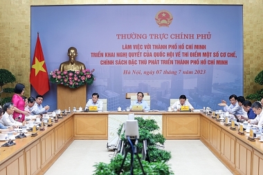 Sớm ban hành Kế hoạch hành động của Chính phủ thực hiện Nghị quyết thí điểm chính sách vượt trội phát triển TP. Hồ Chí Minh
