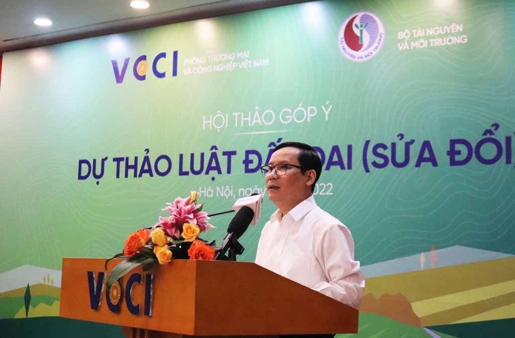 Bộ trưởng Trần Hồng Hà: Lắng nghe doanh nghiệp, tìm giải pháp để sửa đổi Luật Đất đai Bộ trưởng Trần Hồng Hà: Lắng nghe doanh nghiệp, tìm giải pháp để sửa đổi Luật Đất đai