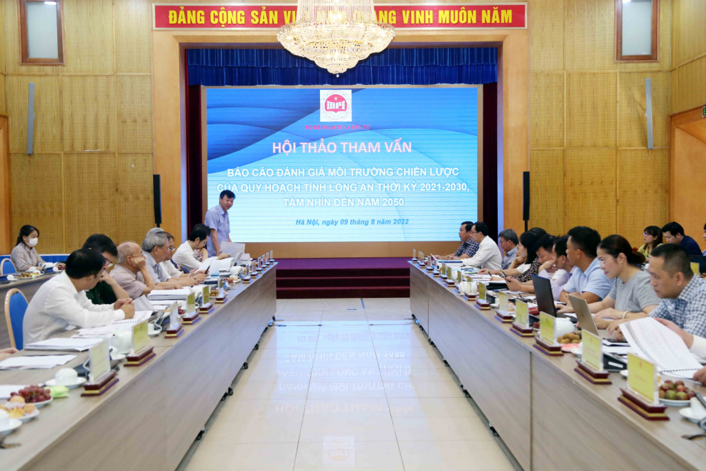 Tham vấn chuyên gia Báo cáo đánh giá ĐMC của Quy hoạch tỉnh Long An thời kỳ 2021-2030 Tham vấn chuyên gia Báo cáo đánh giá ĐMC của Quy hoạch tỉnh Long An thời kỳ 2021-2030
