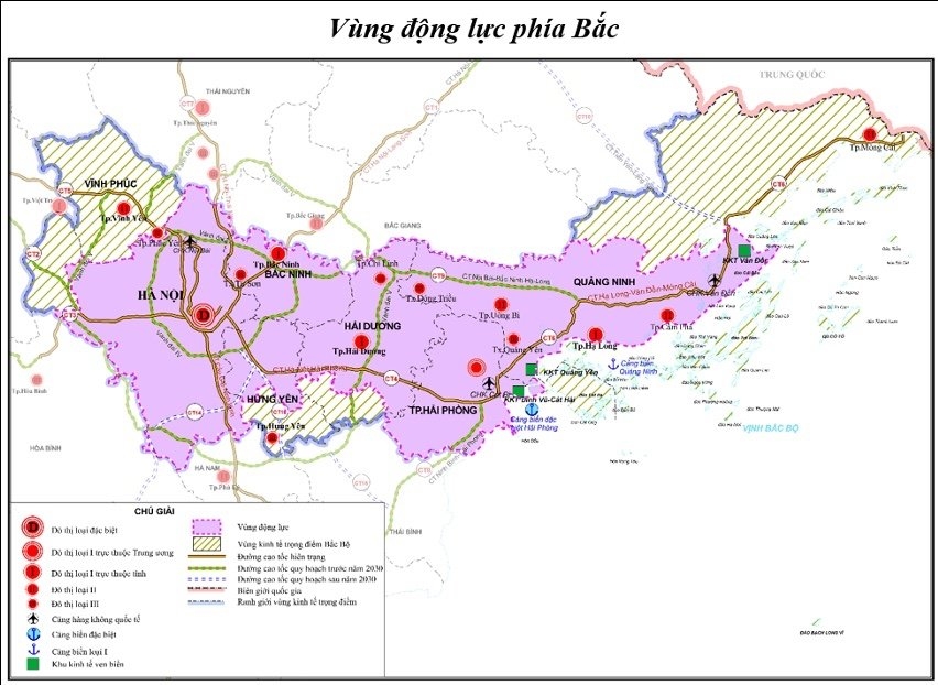 Khung định hướng Quy hoạch vùng Đồng bằng sông Hồng thời kỳ 2021-2030 Khung định hướng Quy hoạch vùng Đồng bằng sông Hồng thời kỳ 2021-2030