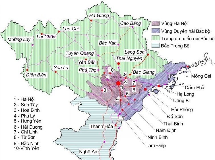Khung định hướng Quy hoạch vùng Đồng bằng sông Hồng thời kỳ 2021-2030 Khung định hướng Quy hoạch vùng Đồng bằng sông Hồng thời kỳ 2021-2030