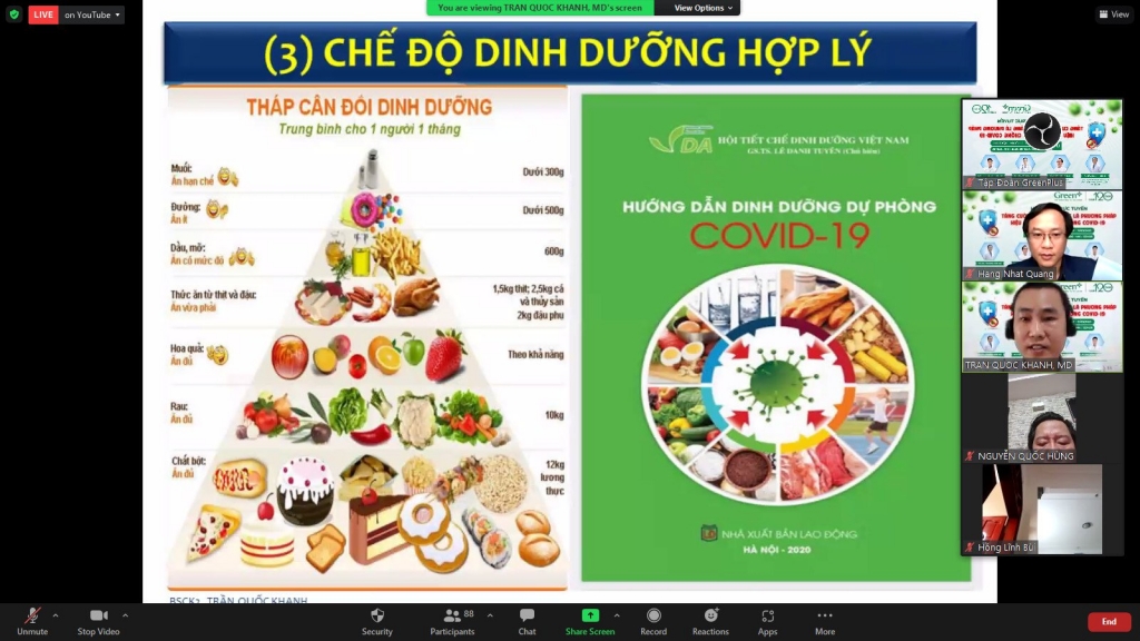 Nâng cao thể trạng và sức đề kháng để sống chung với đại dịch Covid-19 Nâng cao thể trạng và sức đề kháng để sống chung với đại dịch Covid-19