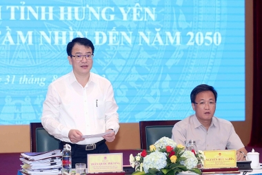 Đến năm 2050, Hưng Yên là thành phố trực thuộc Trung ương