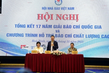 Nhìn lại 17 năm Giải Báo chí Quốc gia và tổng kết công tác hỗ trợ tác phẩm báo chí chất lượng cao năm 2022