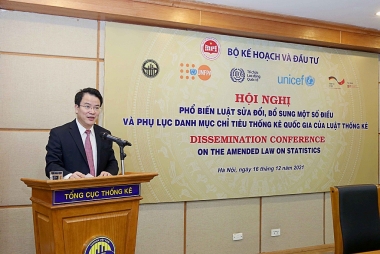 Tuyên truyền để Luật Thống kê sửa đổi bước vào thời kỳ thực hiện quản lý hiệu quả nhất
