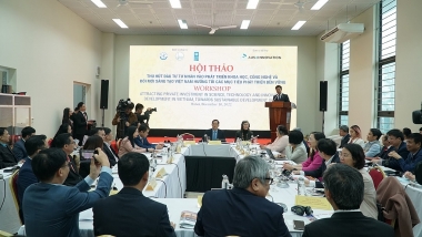 Khơi thông nguồn vốn tư nhân vào phát triển khoa học công nghệ và đổi mới sáng tạo