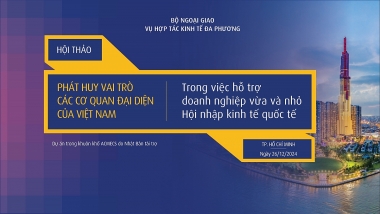 Phát huy vai trò các cơ quan đại diện của Việt Nam trong việc hỗ trợ DNNVV  hội nhập kinh tế quốc tế