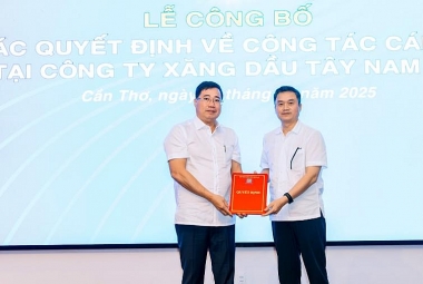 Petrolimex bổ nhiệm Chủ tịch Công ty Xăng dầu Tây Nam Bộ