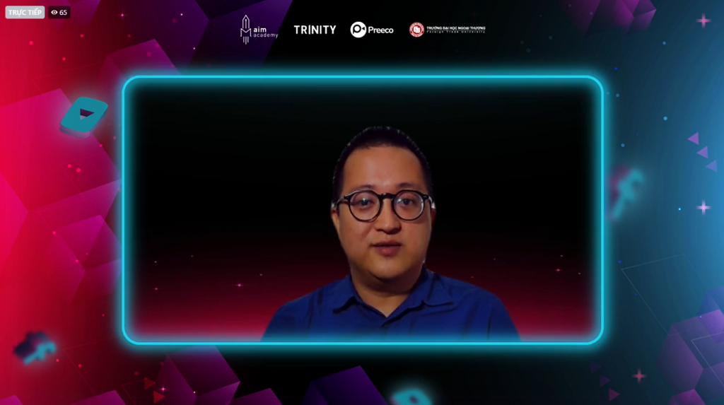Ông Tăng Đăng Khoa – Head of Digital Production Trinity Live/ Founder & CEO Preeco góp mặt tại buổi hội thảo Ông Tăng Đăng Khoa – Head of Digital Production Trinity Live/ Founder & CEO Preeco góp mặt tại buổi hội thảo