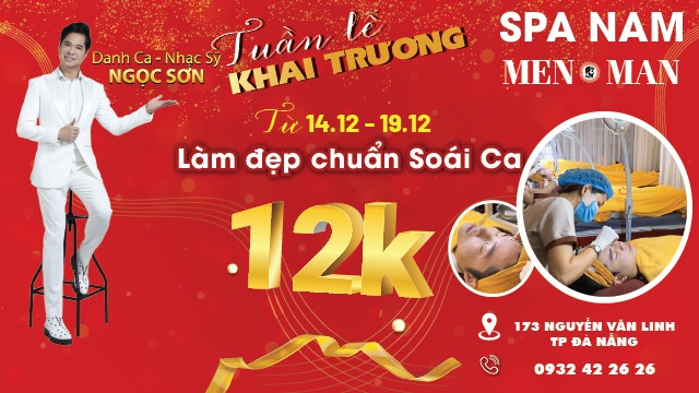 Danh ca, nhạc sĩ Ngọc Sơn khai trương hệ thống Spa thương hiệu Men&Man trên toàn quốc Danh ca, nhạc sĩ Ngọc Sơn khai trương hệ thống Spa thương hiệu Men&Man trên toàn quốc