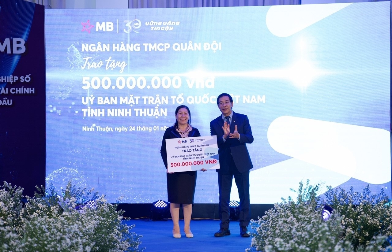 Ngân hàng Quân đội khai trương Chi nhánh tại Ninh Thuận