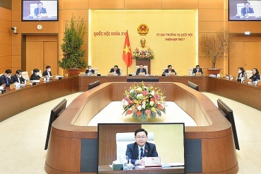 Ngày mai khai mạc Phiên họp thứ 8 của Ủy ban Thường vụ Quốc hội