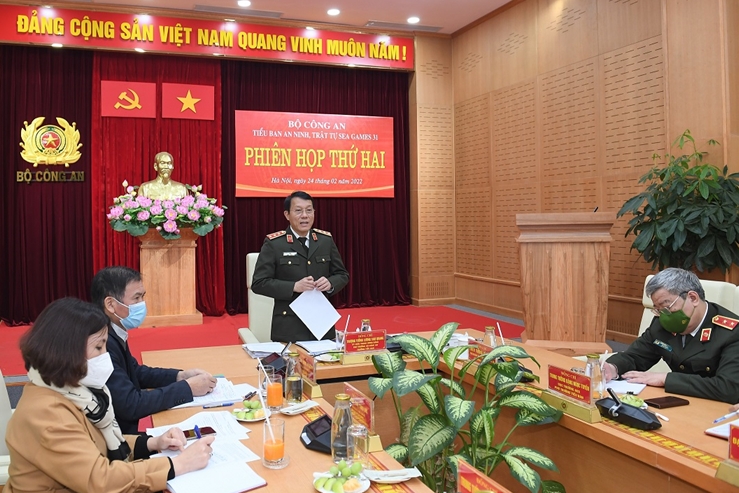 Đảm bảo an ninh cho SEA GAMES 31, không để xảy ra đột xuất, bất ngờ…