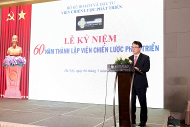 Viện Chiến lược phát triển có vị trí quan trọng hàng đầu trong nghiên cứu chiến lược, quy hoạch phát triển cho quốc gia
