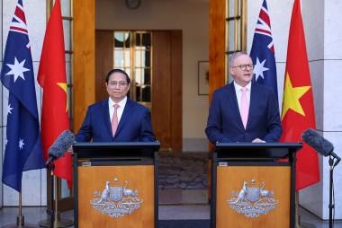 Nâng cấp quan hệ lên Đối tác Chiến lược toàn diện giữa Việt Nam và Australia, xúc tiến nhiều cơ hội hợp tác