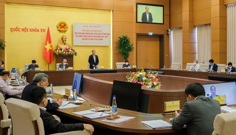 Giám sát Thanh tra Chính phủ về thực hành tiết kiệm, chống lãng phí Giám sát Thanh tra Chính phủ về thực hành tiết kiệm, chống lãng phí