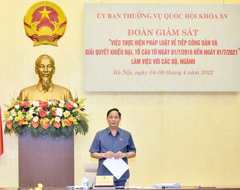 Khiếu nại, tố cáo thuộc trách nhiệm giải quyết của ngành Công an có xu hướng tăng Khiếu nại, tố cáo thuộc trách nhiệm giải quyết của ngành Công an có xu hướng tăng