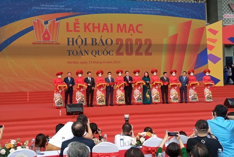 Phóng sự ảnh: Khai mạc Hội Báo toàn quốc 2022 Khai mạc Hội Báo toàn quốc 2022, Tạp chí Kinh tế và Dự báo được đón nhiều khách quý đến tham quan
