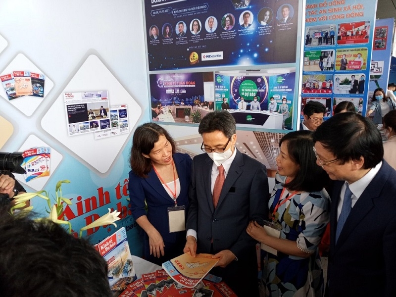 Phóng sự ảnh: Khai mạc Hội Báo toàn quốc 2022 Khai mạc Hội Báo toàn quốc 2022, Tạp chí Kinh tế và Dự báo được đón nhiều khách quý đến tham quan