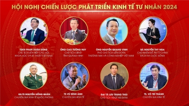 Hội nghị Chiến lược phát triển kinh tế tư nhân 2024 đưa ra bức tranh tổng quan về nguồn vốn và giải pháp phát triển kinh tế tư nhân Việt Nam