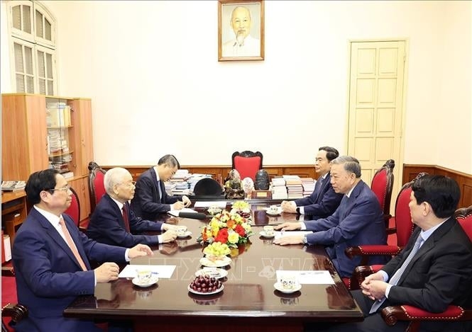 Trung ương giới thiệu ông Tô Lâm để bầu làm Chủ tịch nước, ông Trần Thanh Mẫn bầu làm Chủ tịch Quốc hội Trung ương giới thiệu ông Tô Lâm để bầu làm Chủ tịch nước, ông Trần Thanh Mẫn bầu làm Chủ tịch Quốc hội