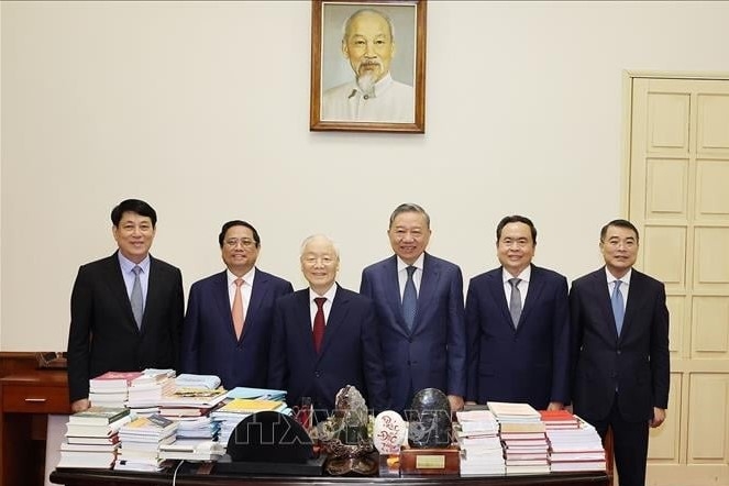 Trung ương giới thiệu ông Tô Lâm để bầu làm Chủ tịch nước, ông Trần Thanh Mẫn bầu làm Chủ tịch Quốc hội