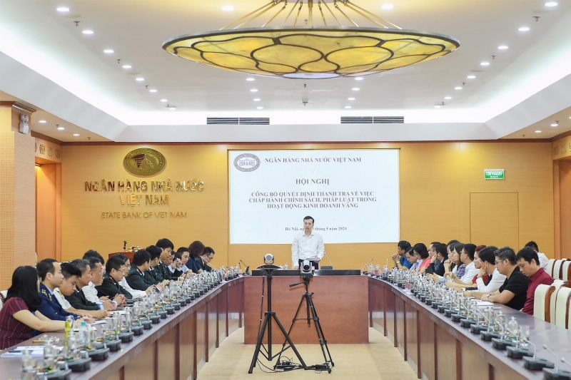 Ngân hàng Nhà nước chốt thanh tra 6 tổ chức kinh doanh vàng Ngân hàng Nhà nước chốt thanh tra 6 tổ chức kinh doanh vàng