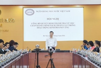 Ngân hàng Nhà nước chốt thanh tra 6 tổ chức kinh doanh vàng