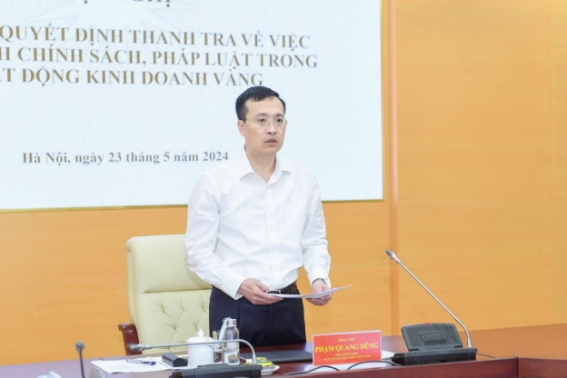 Ngân hàng Nhà nước chốt thanh tra 6 tổ chức kinh doanh vàng Ngân hàng Nhà nước chốt thanh tra 6 tổ chức kinh doanh vàng