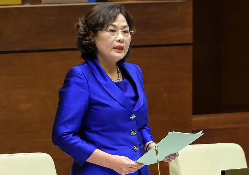 Đại biểu Quốc hội chất vấn Thống đốc Nguyễn Thị Hồng về mối lo nợ xấu tăng Đại biểu Quốc hội chất vấn Thống đốc Nguyễn Thị Hồng về mối lo nợ xấu tăng