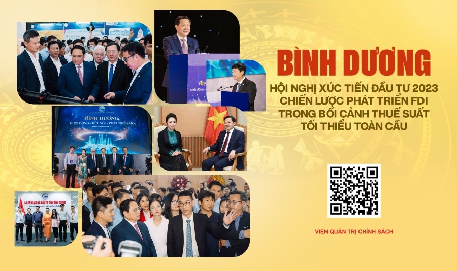 Bình Dương: Phát triển chiến lược thu hút đầu tư nước ngoài trong bối cảnh thuế suất tối thiểu toàn cầu Bình Dương: Phát triển chiến lược thu hút đầu tư nước ngoài trong bối cảnh thuế suất tối thiểu toàn cầu