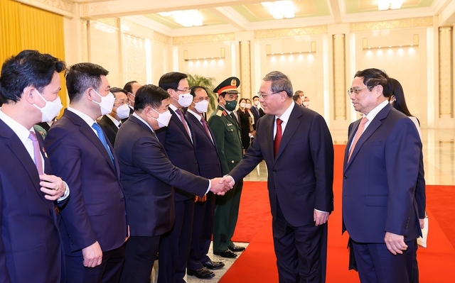 Lễ đón chính thức Thủ tướng Phạm Minh Chính thăm Trung Quốc Lễ đón chính thức Thủ tướng Phạm Minh Chính thăm Trung Quốc