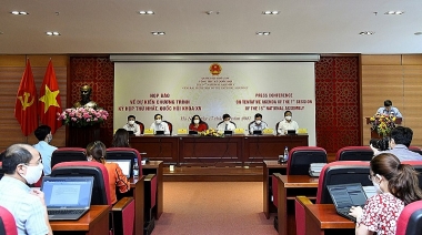 Ngày mai, Quốc hội khoá XV khai mạc Kỳ họp thứ Nhất