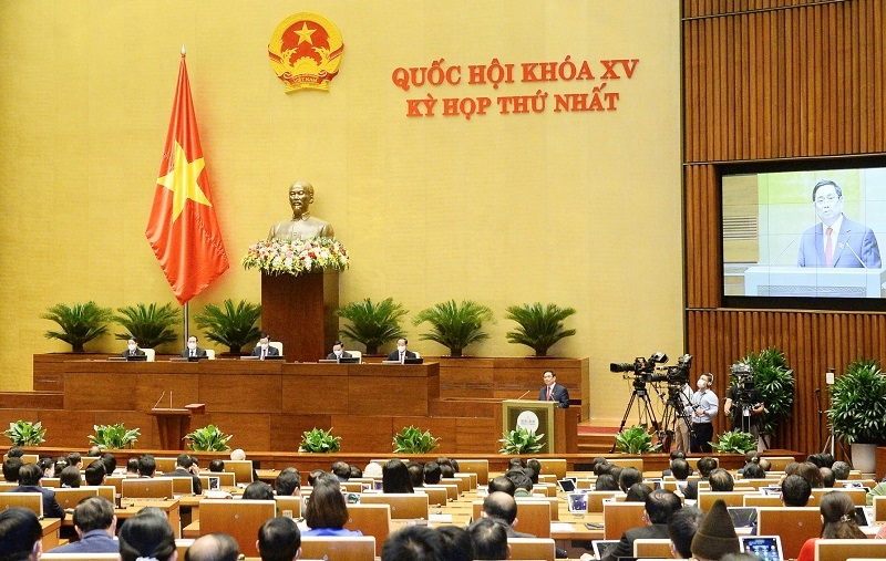 Thủ tướng Phạm Minh Chính trình Quốc hội quyết định 27 thành viên Chính phủ