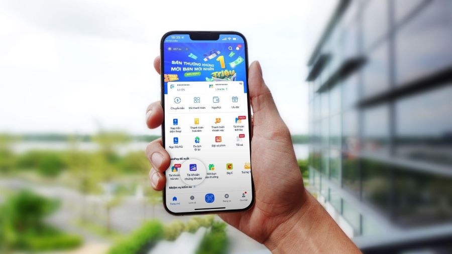 DNSE và ZaloPay hợp tác, ra mắt sản phẩm hỗ trợ đầu tư chứng khoán đầu tiên trên ví điện tử